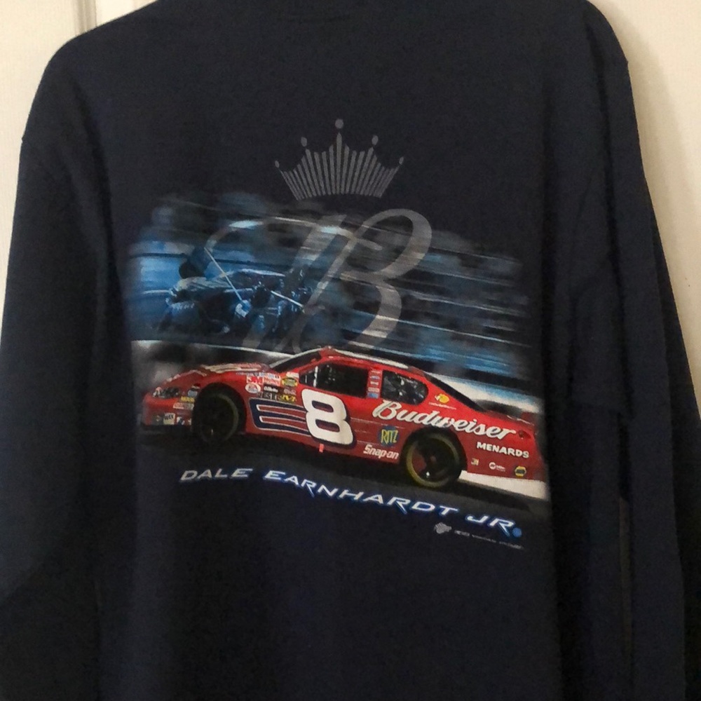 Shirt Dale Earnhardt Jr mens new size L cotton Winners Circle